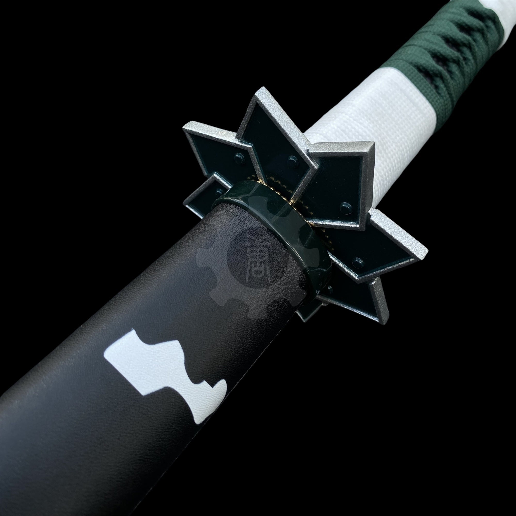 IRL Sanemi Nichirin Sword Katana 1045 Carbon Steel Version - Tophatter Daily Deals