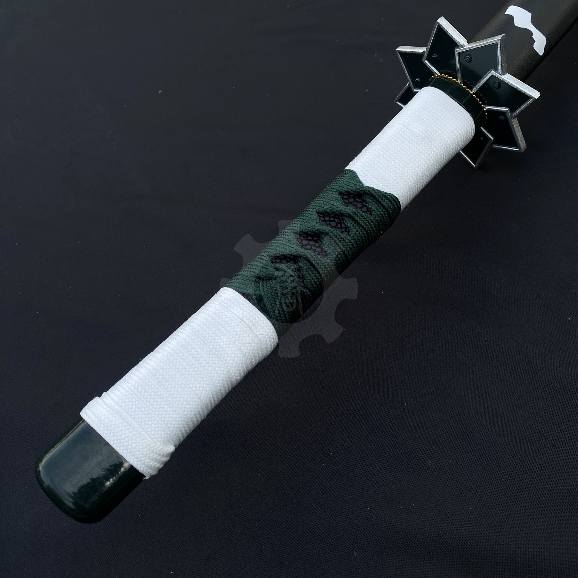 IRL Sanemi Nichirin Sword Katana 1045 Carbon Steel Version - Tophatter Daily Deals