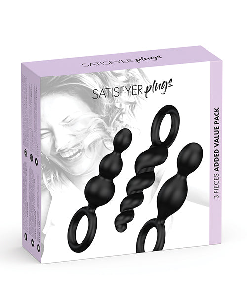 Satisfyer Booty Call Plug Set Anal Plugs - Tophatter Daily Deals