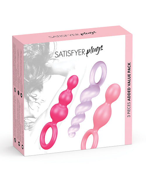 Satisfyer Booty Call Plug Set Anal Plugs - Tophatter Daily Deals