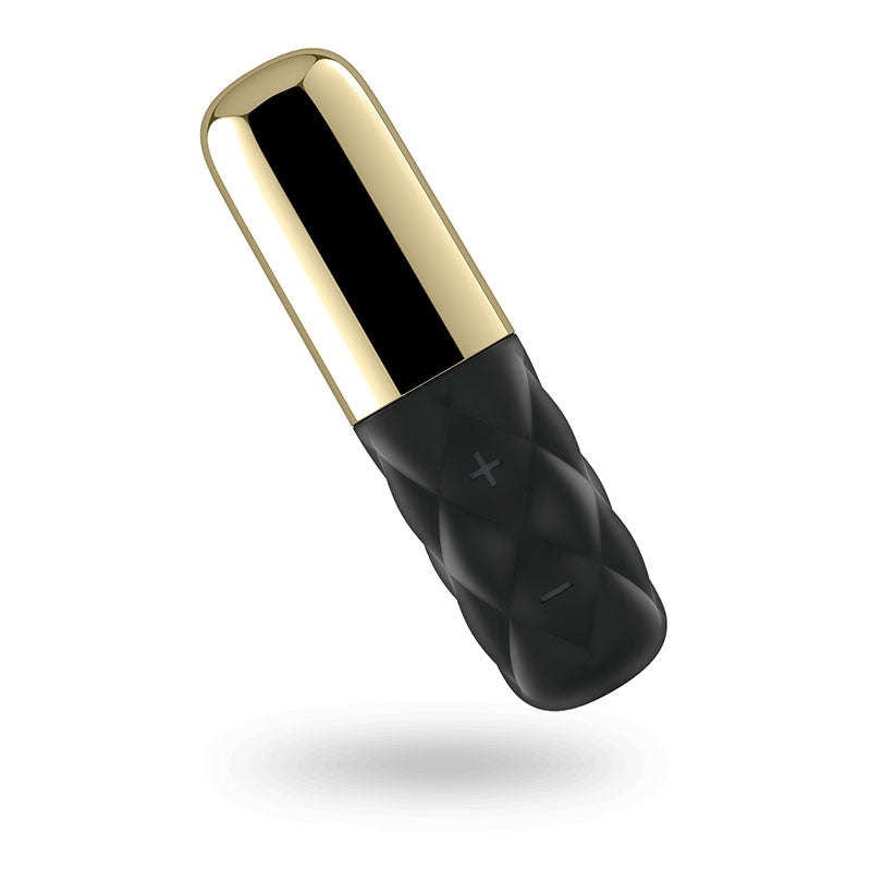Satisfyer Mini Sparking Darling (Gold/Black) – USB Rechargeable Mini Vibrator > Vibrators > Mini Vibrators - Tophatter Daily Deals