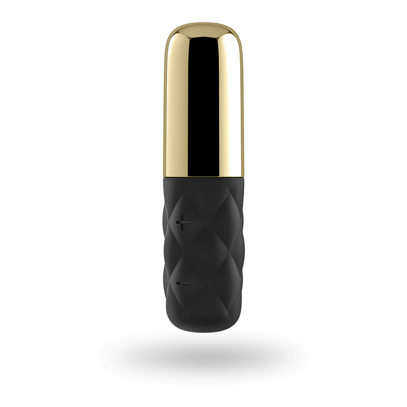 Satisfyer Mini Sparking Darling (Gold/Black) – USB Rechargeable Mini Vibrator > Vibrators > Mini Vibrators - Tophatter Daily Deals