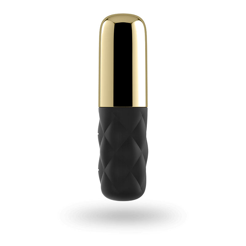 Satisfyer Mini Sparking Darling (Gold/Black) – USB Rechargeable Mini Vibrator > Vibrators > Mini Vibrators - Tophatter Daily Deals