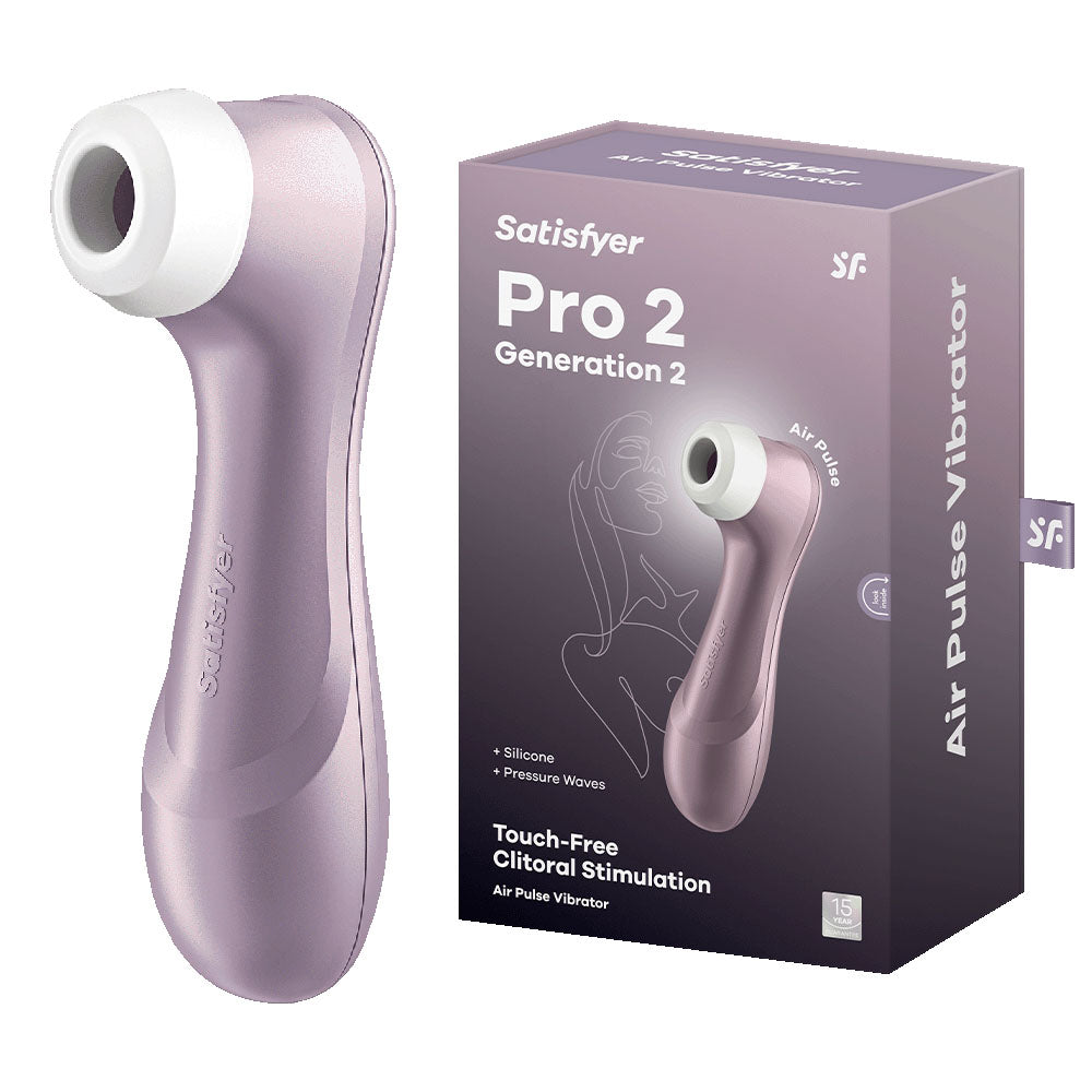 Satisfyer Pro 2 - Touch-Free -Clitoral Stimulator > Sex Toys For Ladies > Air Pulsation - Tophatter Daily Deals