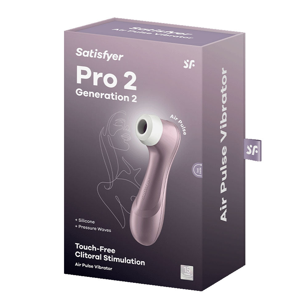 Satisfyer Pro 2 - Touch-Free -Clitoral Stimulator > Sex Toys For Ladies > Air Pulsation - Tophatter Daily Deals