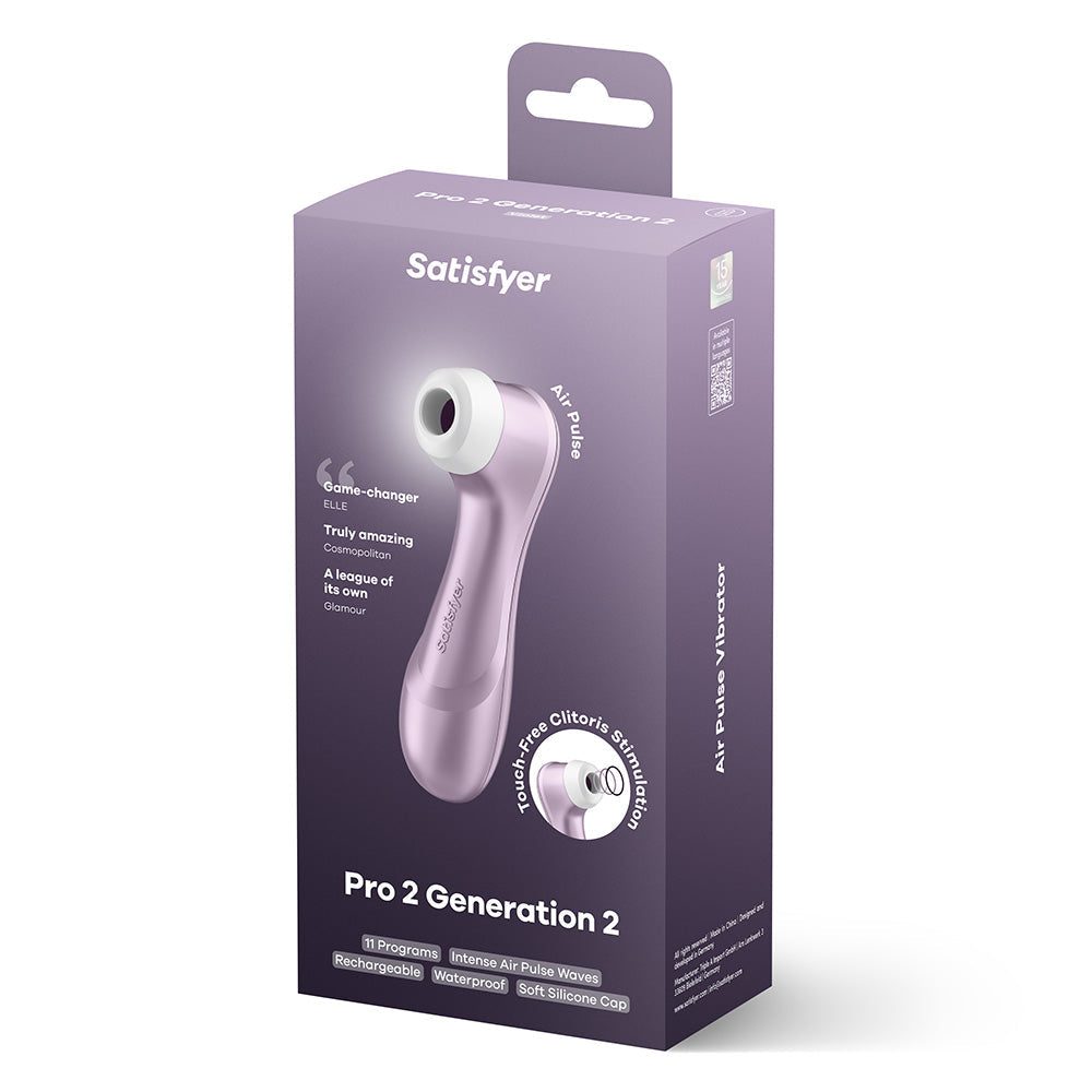 Satisfyer Pro 2 - Touch-Free -Clitoral Stimulator > Sex Toys For Ladies > Air Pulsation - Tophatter Daily Deals
