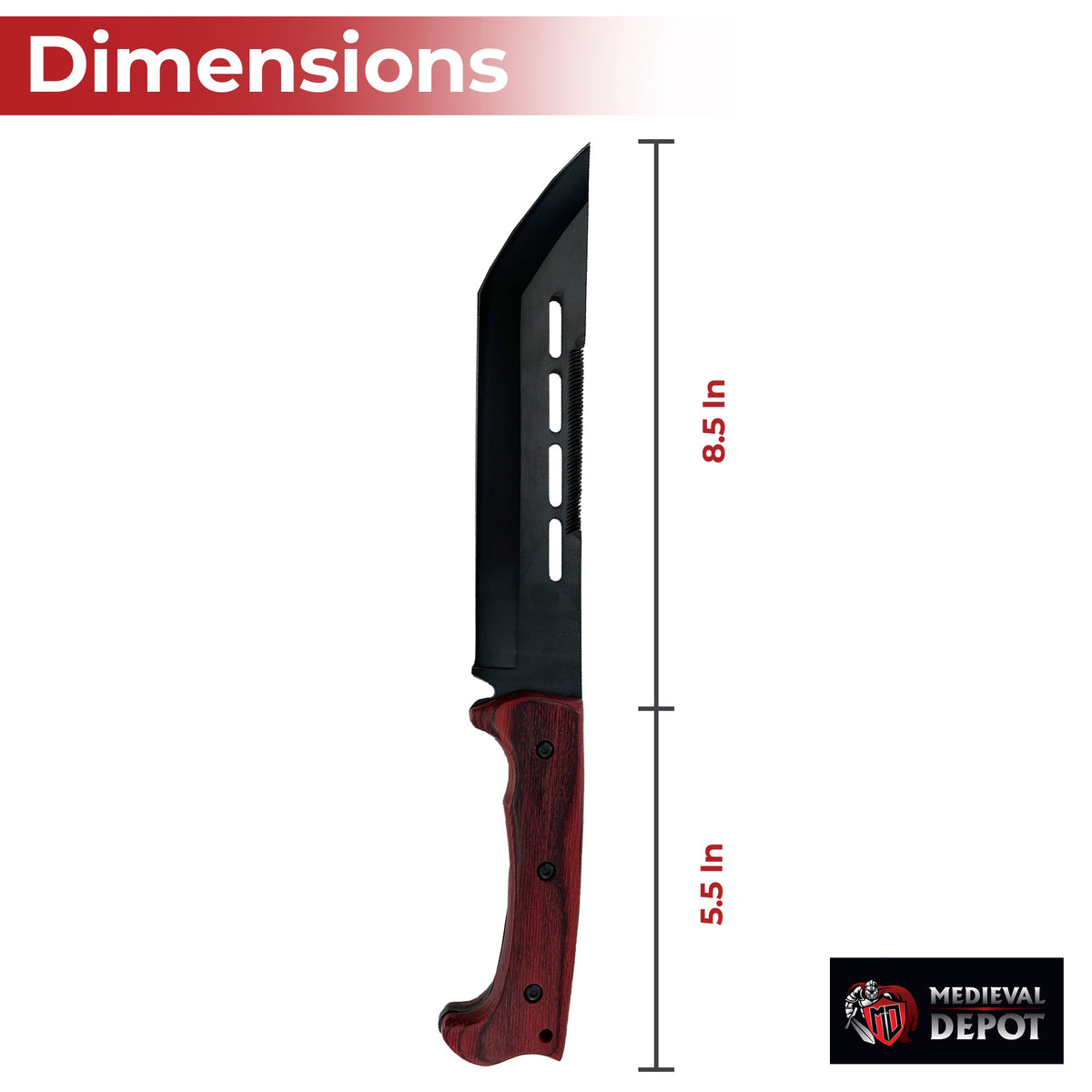 Sawback Feral Instincts Hunting Knife knives - Tophatter Daily Deals
