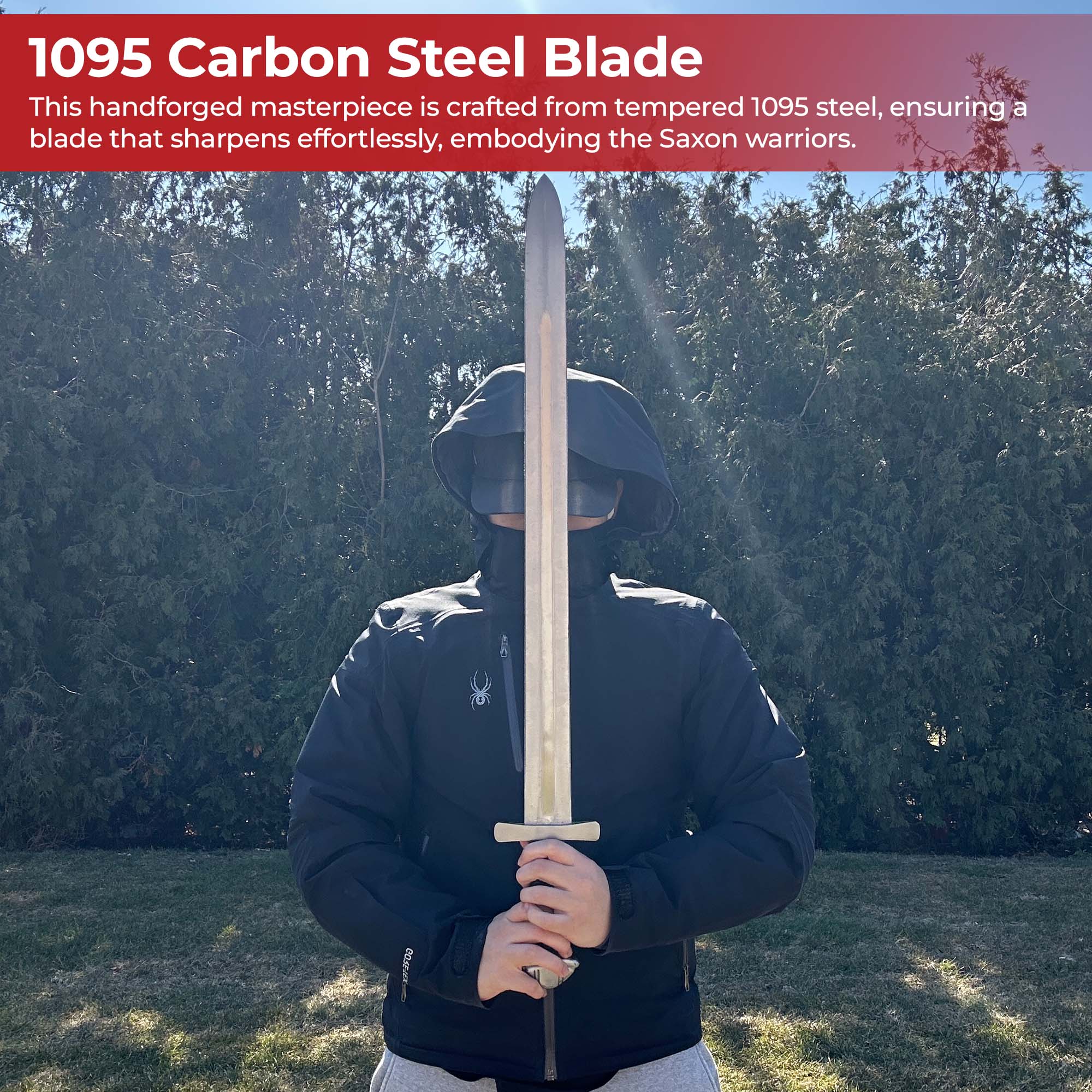 Saxon Sentinel Germanic Inspired Sword Swords - Tophatter Daily Deals