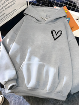 Soft Cozy Women's Hoodie – Relaxed Pullover, Cotton, Casual Gray - Tophatter Daily Deals