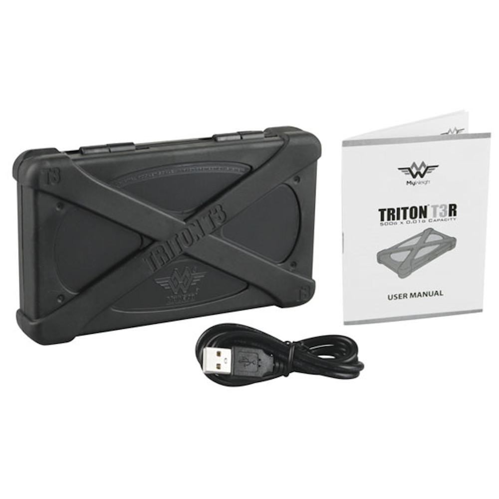 MyWeigh Triton T3R Rechargeable Digital Scale Scales - Tophatter Daily Deals