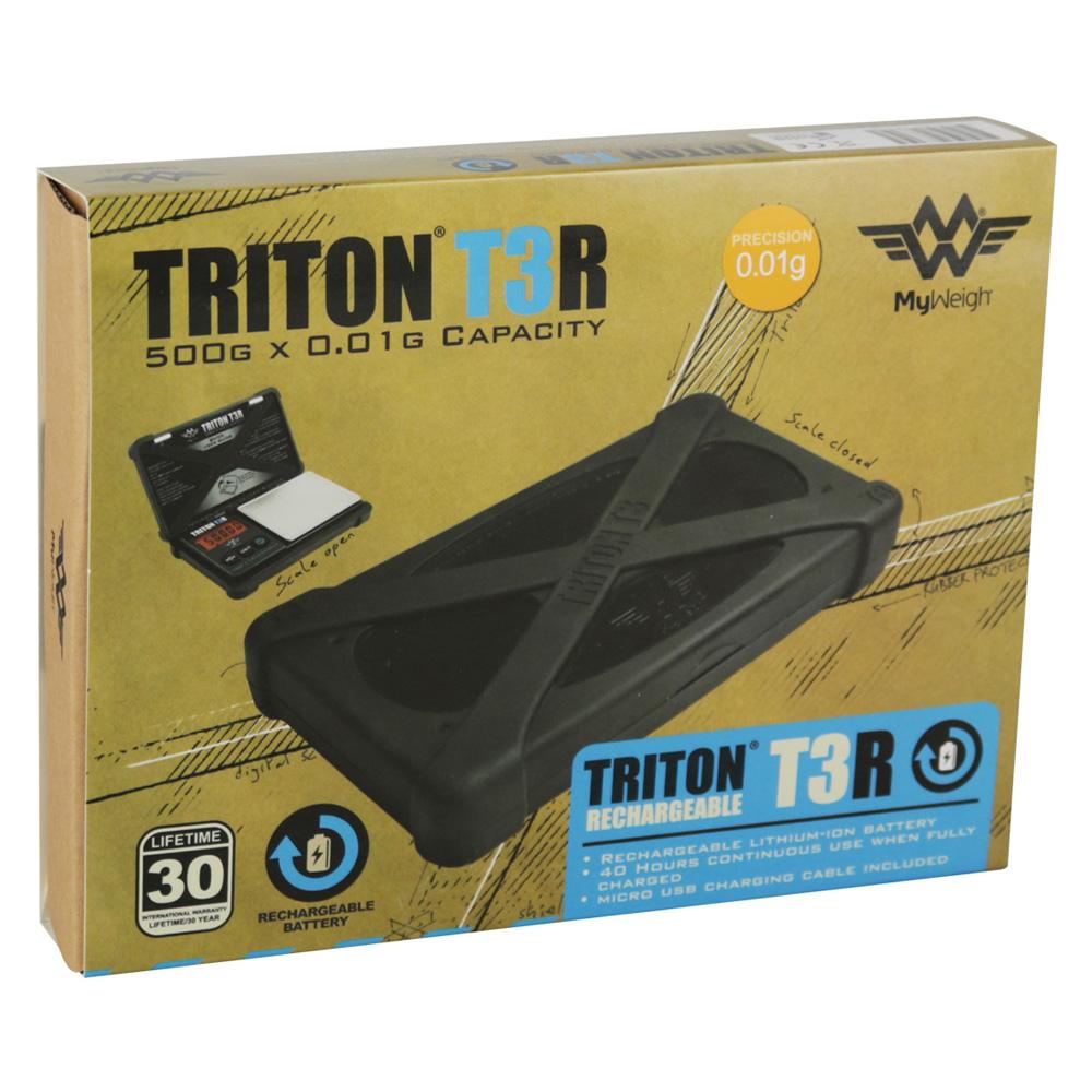 MyWeigh Triton T3R Rechargeable Digital Scale Scales - Tophatter Daily Deals