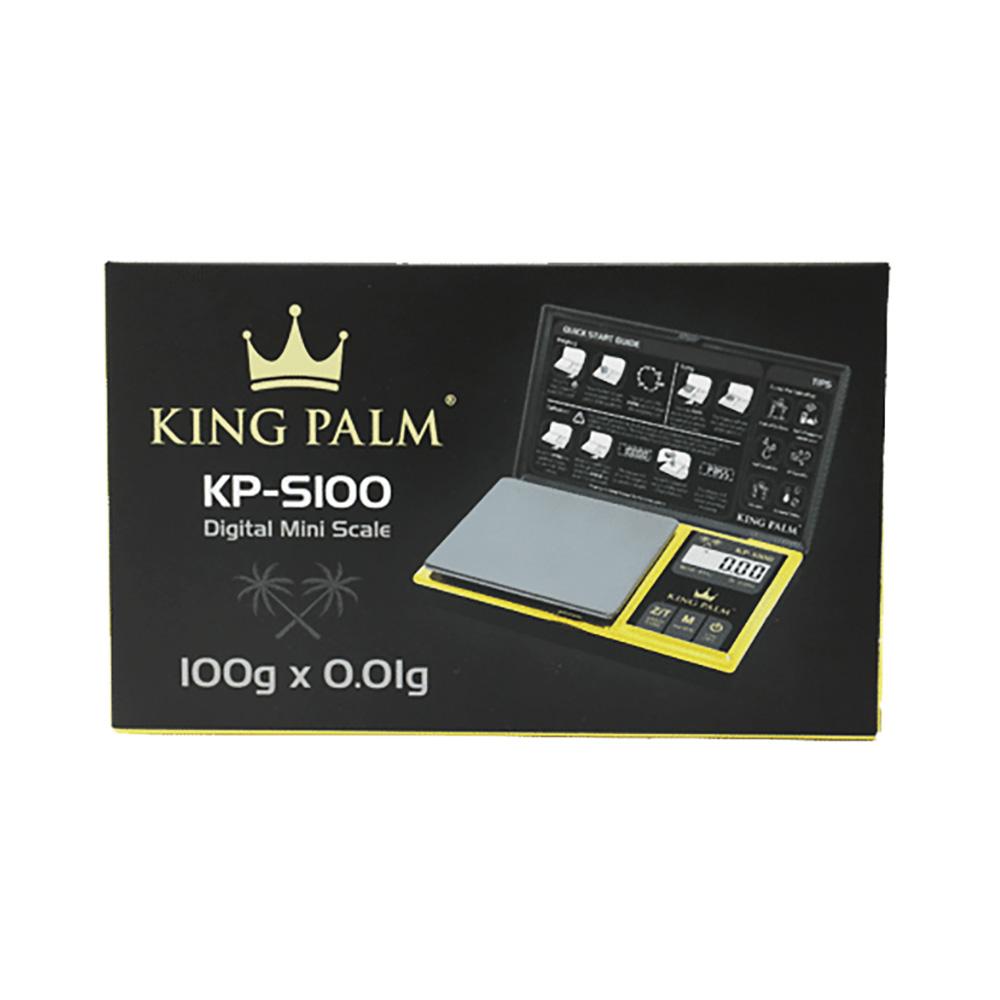 King Palm Gold-Plated Black Digital Mini Scale Scales - Tophatter Daily Deals