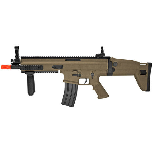 FN Herstal Officially Licensed SCAR-L Airsoft Gun Spring Powered Rifle with Rail System Airsoft-SpringRifle - Tophatter Daily Deals