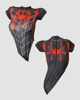 Spider Short Sleeve Bodysuit Avidlove-Bodysuits - Tophatter Daily Deals