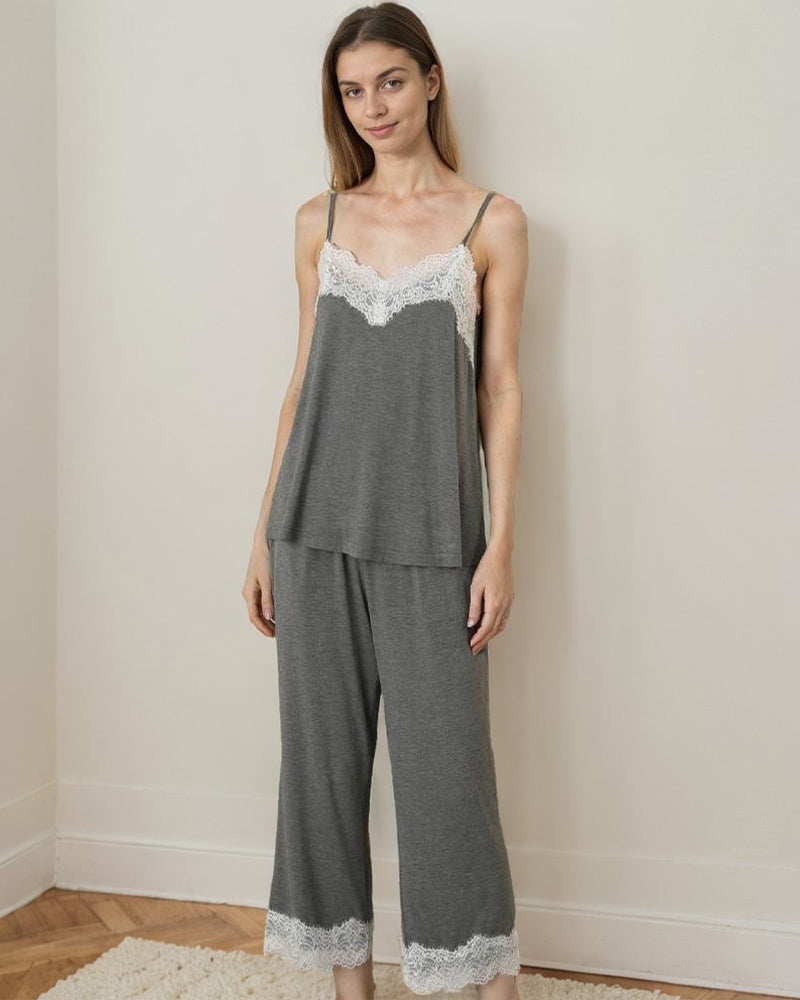 Two-piece Camisole Pants Pajamas Sets Avidlove-Pajamas Sets - Tophatter Daily Deals