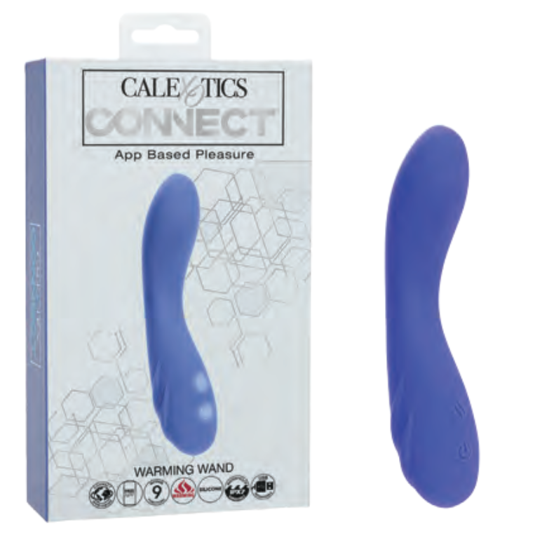 CalExotics Connect Warming Wand – App-Controlled Heated Wand Vibrator > Sex Toys > Remote Control Toys - Tophatter Daily Deals