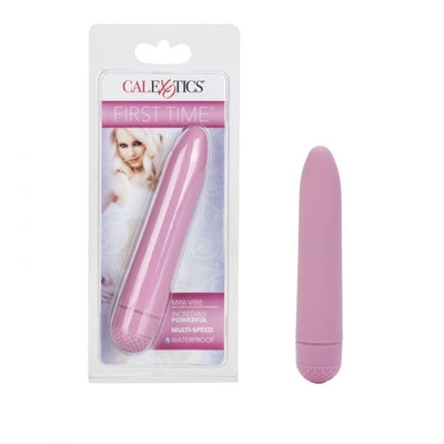 First Time Mini-Vibe Pink 4.5 Inch Compact Multi-Speed Waterproof Massager > Vibrators > Mini Vibrators - Tophatter Daily Deals