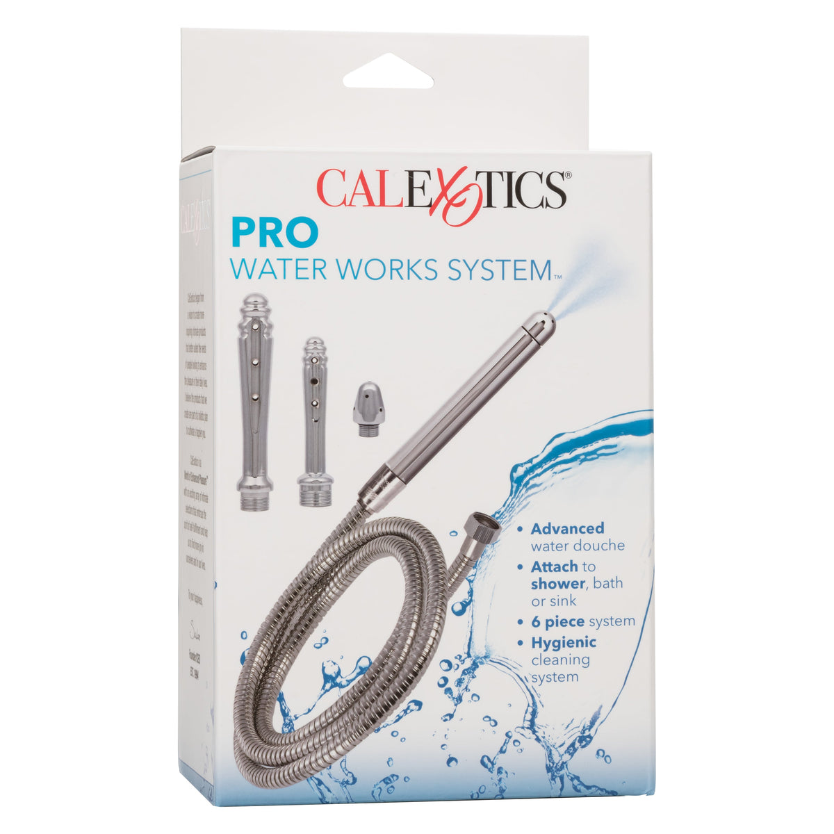 Pro Water Works System – 6-Piece Hygienic Cleaning Kit with Flexible Hose > Essentials > Douches - Tophatter Daily Deals