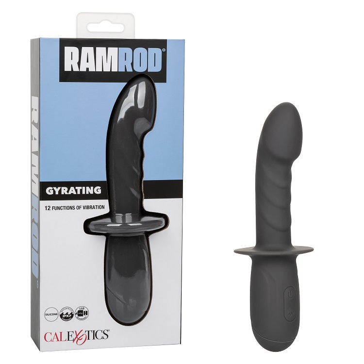Ramrod Gyrating – 12 Function Textured Shaft Vibrator > Anal Range > Prostate Plugs - Tophatter Daily Deals
