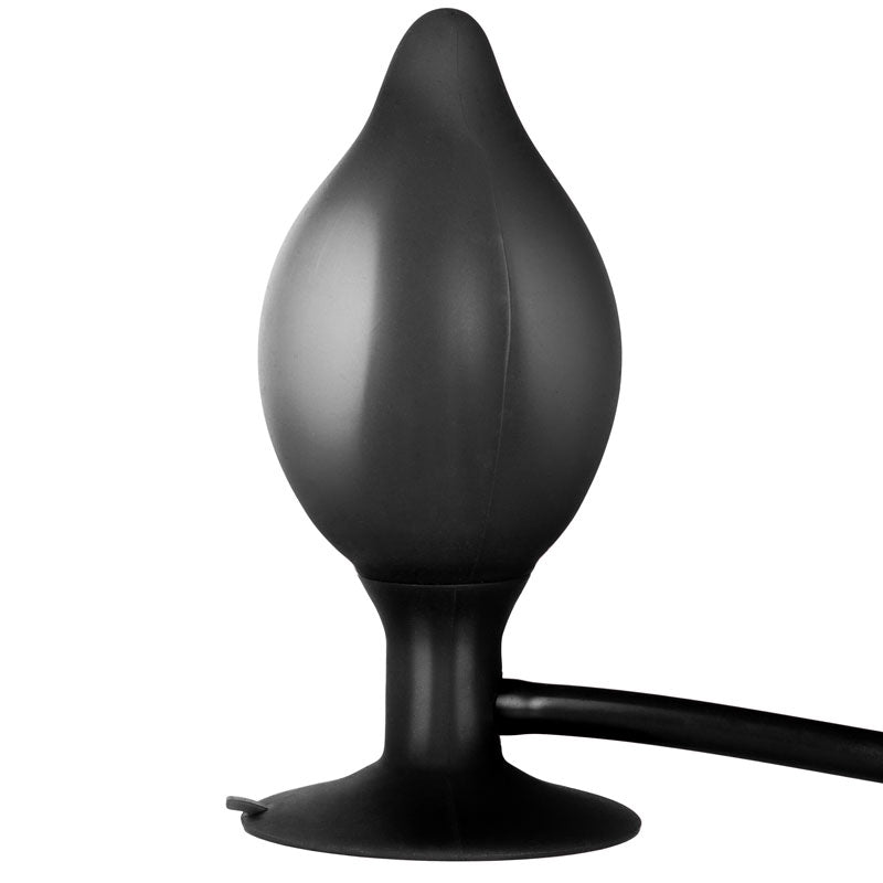 Booty Call Pumper Medium – Inflatable Silicone Anal Plug with Suction Base > Anal Range > Tunnel and Stretchers - Tophatter Daily Deals