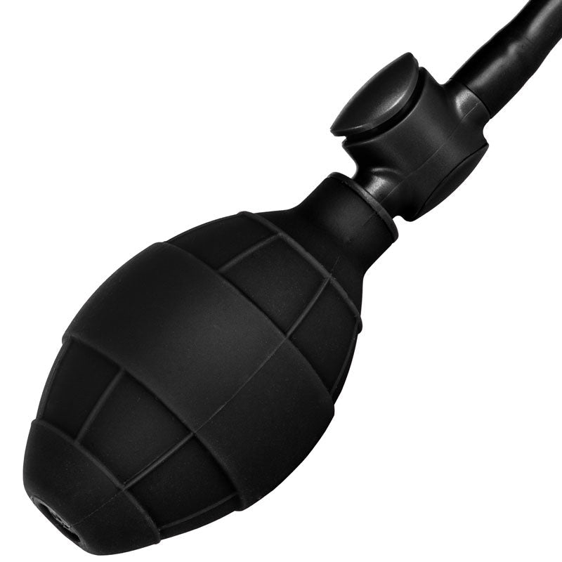 Booty Call Pumper Medium – Inflatable Silicone Anal Plug with Suction Base > Anal Range > Tunnel and Stretchers - Tophatter Daily Deals