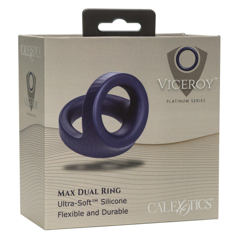 Viceroy Max Dual Silicone (Black) – Stretchy Stamina Cock Ring > Cock Ring > Sling - Tophatter Daily Deals
