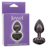 Jewel Small Black Diamond Heart Plug with Iridescent Finish and Streamlined Design > Anal Range > Jewel Butt Plugs - Tophatter Daily Deals