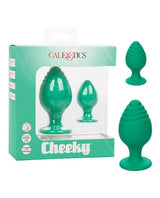 Cheeky Butt Plug Duo (Green) – Playful Butt Plug Set > Anal Range > Butt Plug Kits - Tophatter Daily Deals