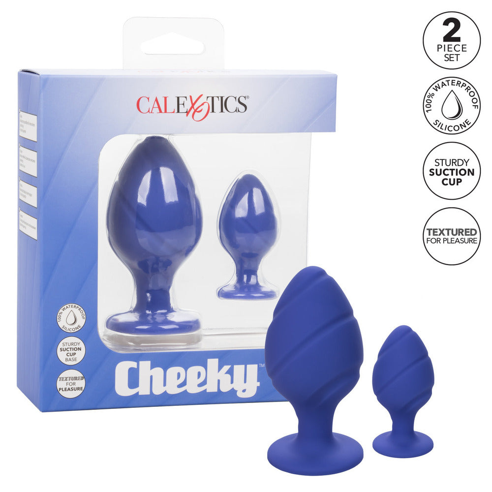 Cheeky Butt Plug Duo (Purple) – Playful Butt Plug Set > Anal Range > Butt Plug Kits - Tophatter Daily Deals