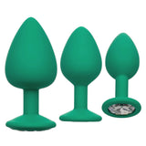 Cheeky Gems Three-Piece Set – Graduated Anal Plugs Set > Anal Range > Butt Plug Kits - Tophatter Daily Deals