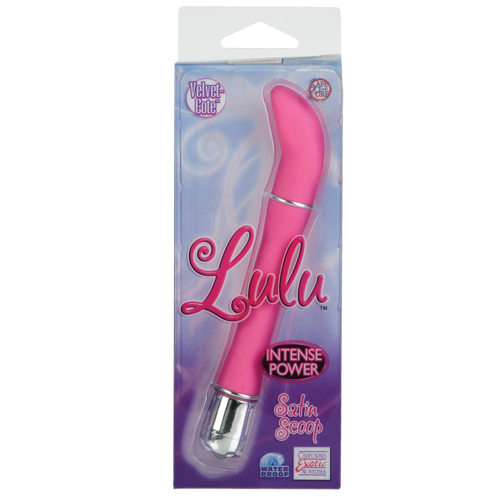 Lulu Satin Scoop Mini – Satiny Soft 6 Inch Vibrator > Vibrators > Standard Vibrators - Tophatter Daily Deals