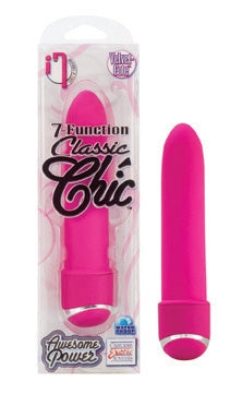 7 Function Classic Chic Pink Mini Vibrator 4.25 Inch > Vibrators > Mini Vibrators - Tophatter Daily Deals