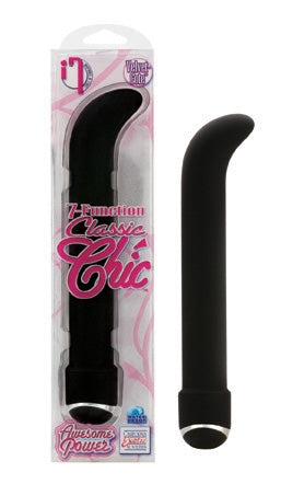 7 Function Classic Chic G Spot Massager Black 6.25 Inch > Sex Toys For Ladies > G-Spot Vibrators - Tophatter Daily Deals