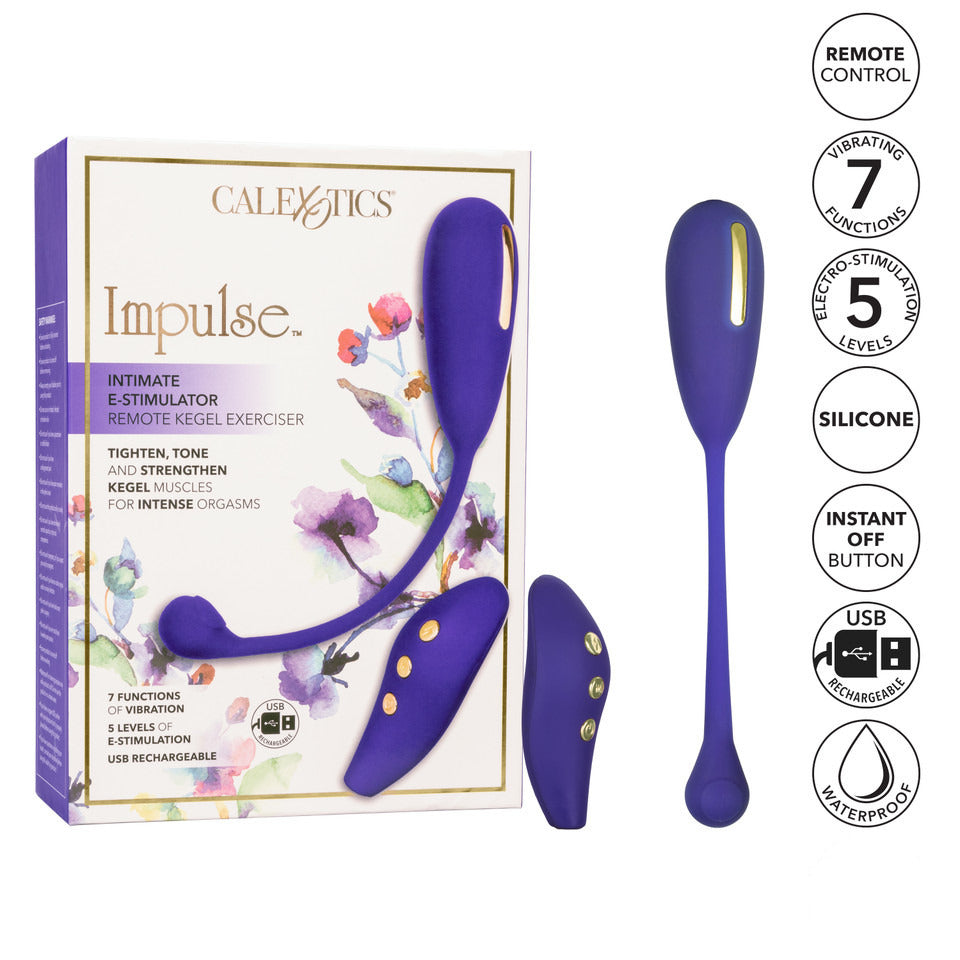 Impulse Intimate Estim Remote Kegel Exerciser – Electro-Stimulation Kegel Exerciser > Sex Toys For Ladies > Kegel Exercise - Tophatter Daily Deals