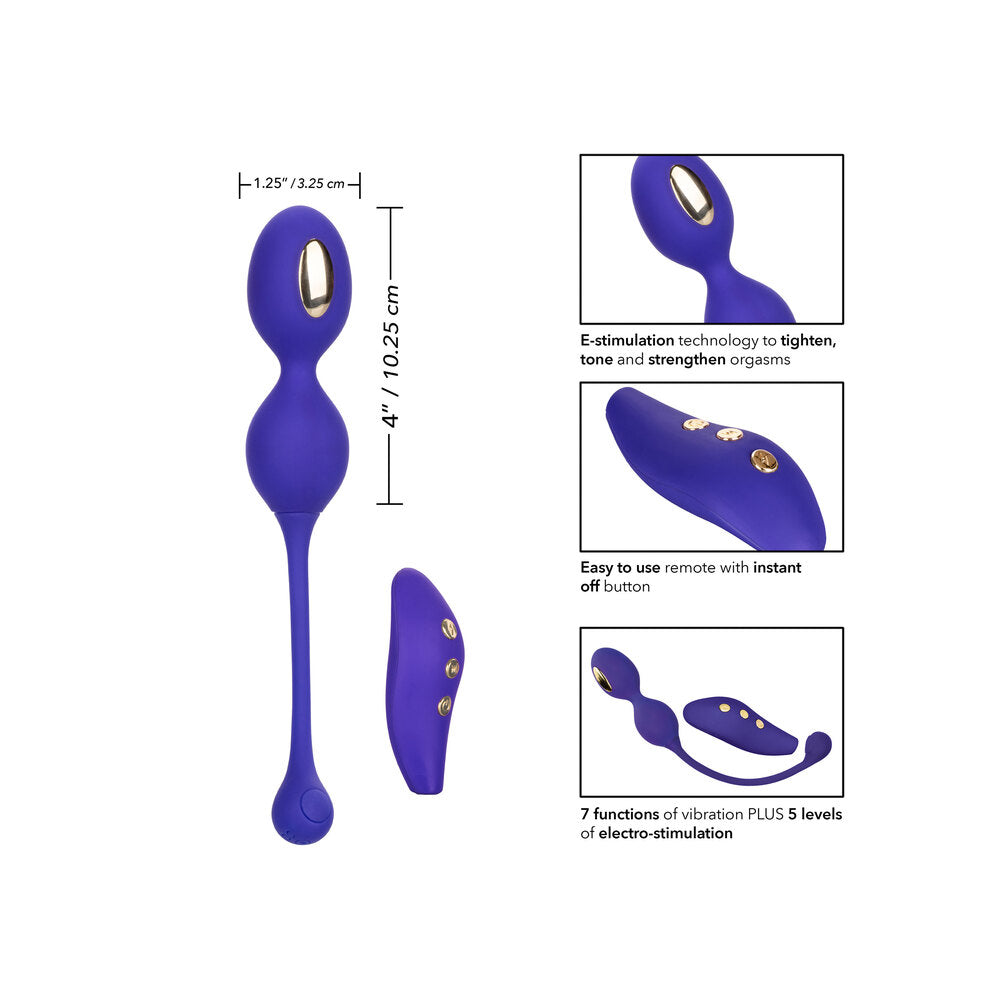 Impulse Intimate Estim Remote Dual Kegel Exerciser – Electro-Stim Kegel Exerciser E-STIM TOYS - Tophatter Daily Deals