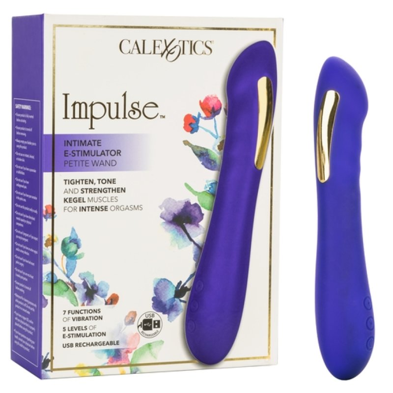 Impulse Intimate E-Stimulator Petite Wand – Compact Wand Vibrator E-STIM TOYS - Tophatter Daily Deals