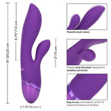 Aura Dual Lover – Rechargeable Dual Stimulation Vibrator > Vibrators > Ladies > Rabbit - Tophatter Daily Deals