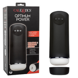 Optimum Power Vibrating and Thruster Stroker Black Masturbator with Ultra-Soft Textured Sleeve > Sex Toys For Men > Masturbators > Vibrating - Tophatter Daily Deals