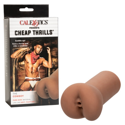 Cheap Thrills The Cowboy Male Stroker 5.5 Inch Soft Pure Skin Material Realistic Textured Suction Sleeve > Sex Toys For Men > Masturbators > Manual - Tophatter Daily Deals