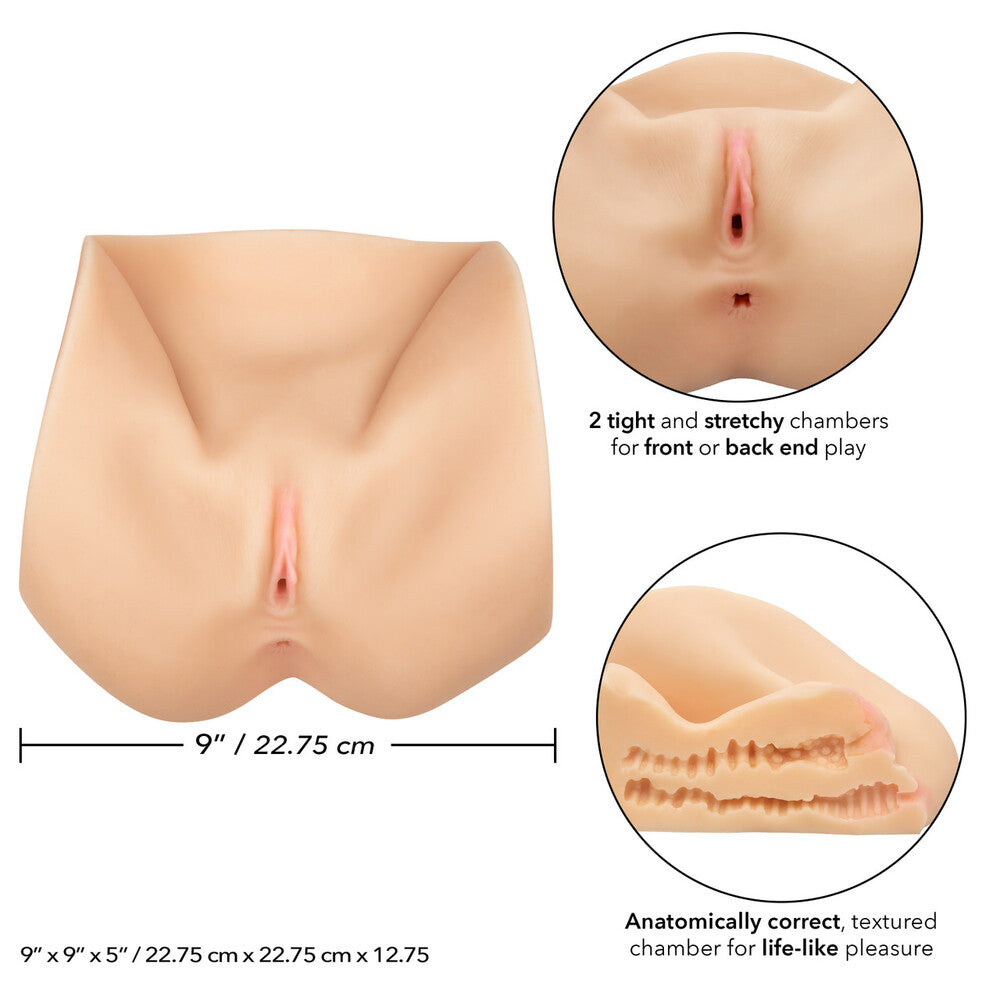 Stroke It Life Size Pussy – Realistic Textured Stroker > Sex Toys For Men > Assbators - Tophatter Daily Deals
