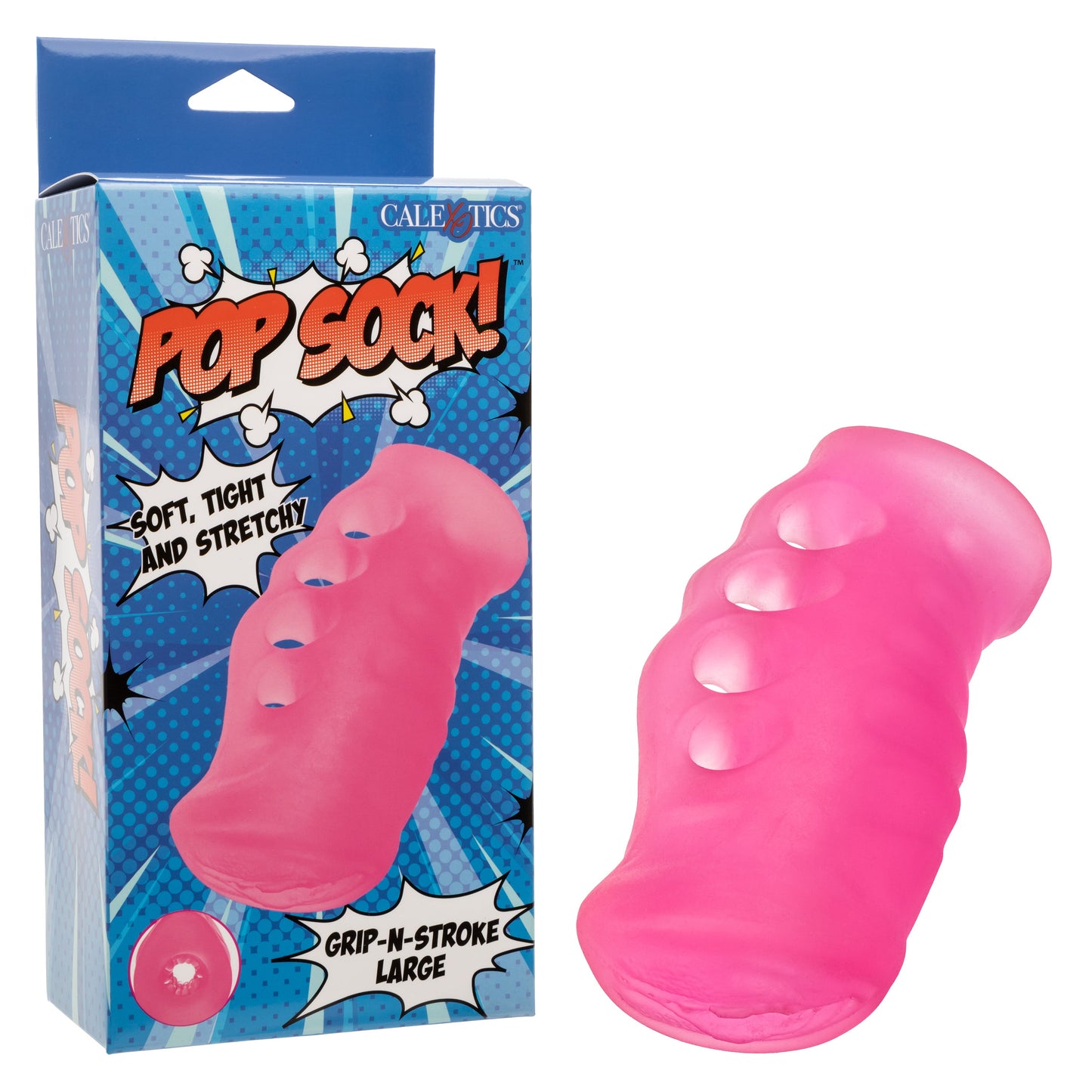 Pop Sock Grip N Stroke Large Stroker for Maximum Pleasure > Sex Toys For Men > Masturbators Cup - Tophatter Daily Deals