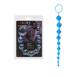 X-10 Blue Graduated Anal Beads with 10 Pliable Jelly Balls and Easy Retrieval Loop > Anal Range > Anal Beads - Tophatter Daily Deals