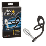 Star Fucker Teardrop Plug And Cockring – Silicone And Metal Dual Enhancer Plug And Cockring > Anal Range > Prostate Plugs - Tophatter Daily Deals