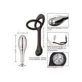 Star Fucker Teardrop Plug And Cockring – Silicone And Metal Dual Enhancer Plug And Cockring > Anal Range > Prostate Plugs - Tophatter Daily Deals