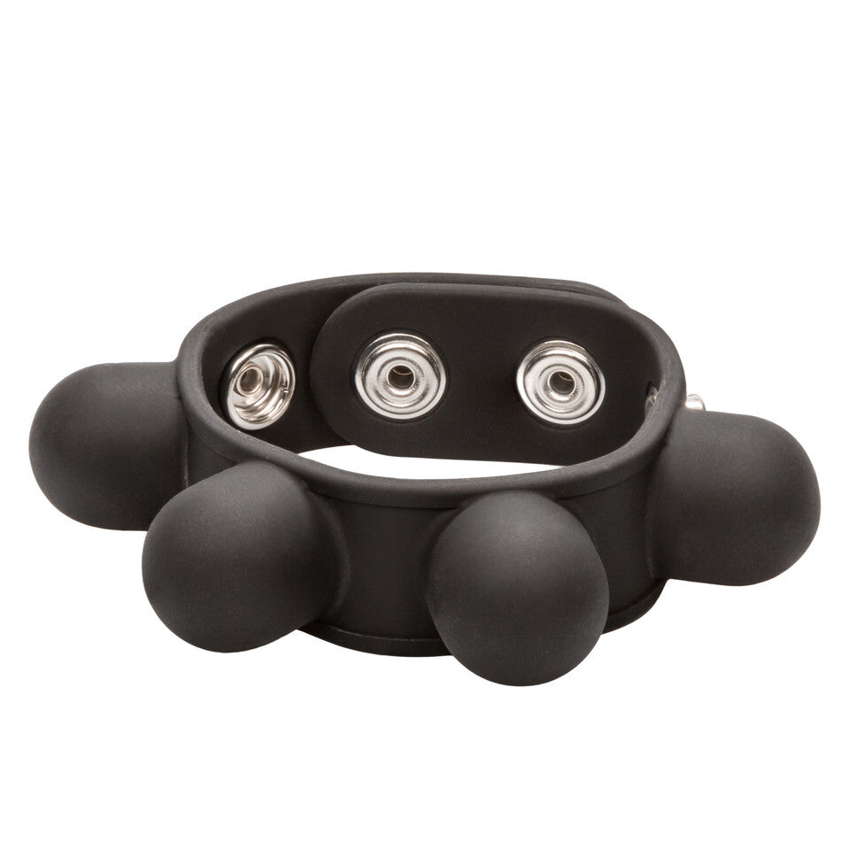 Weighted Ball Stretcher Cock Ring – Silicone Adjustable Ball Stretcher > Sex Toys For Men > Ball Stretchers - Tophatter Daily Deals