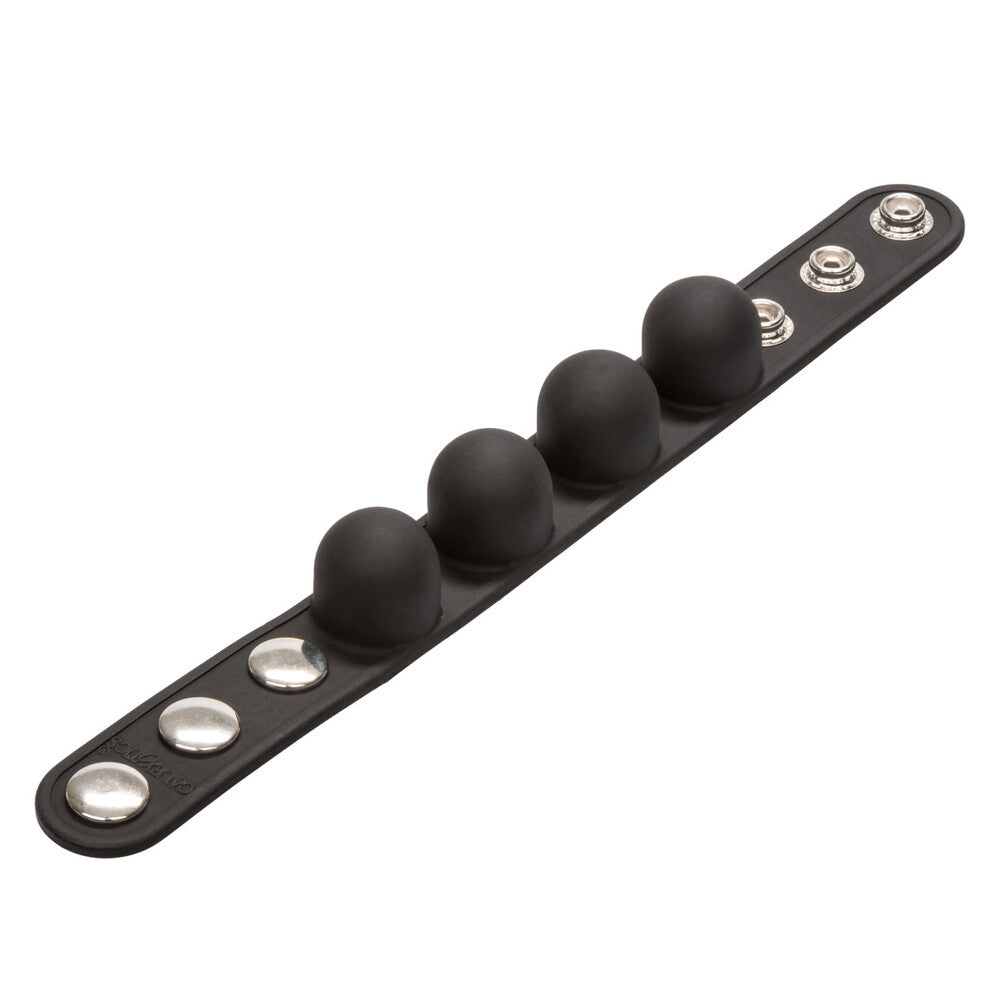 Weighted Ball Stretcher Cock Ring – Silicone Adjustable Ball Stretcher > Sex Toys For Men > Ball Stretchers - Tophatter Daily Deals