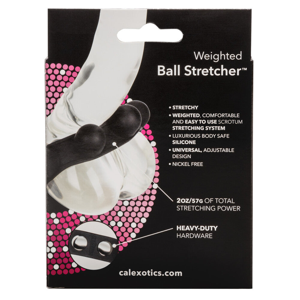 Weighted Ball Stretcher Cock Ring – Silicone Adjustable Ball Stretcher > Sex Toys For Men > Ball Stretchers - Tophatter Daily Deals