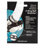 Medium Weighted Penis Ring and Ball Stretcher – Silicone Constriction Device > Sex Toys For Men > Ball Stretchers - Tophatter Daily Deals