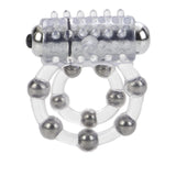 Maximus Waterproof Enhancement Ring with 10 Stroker Beads – Cock Ring > Cock Ring > Single - Tophatter Daily Deals