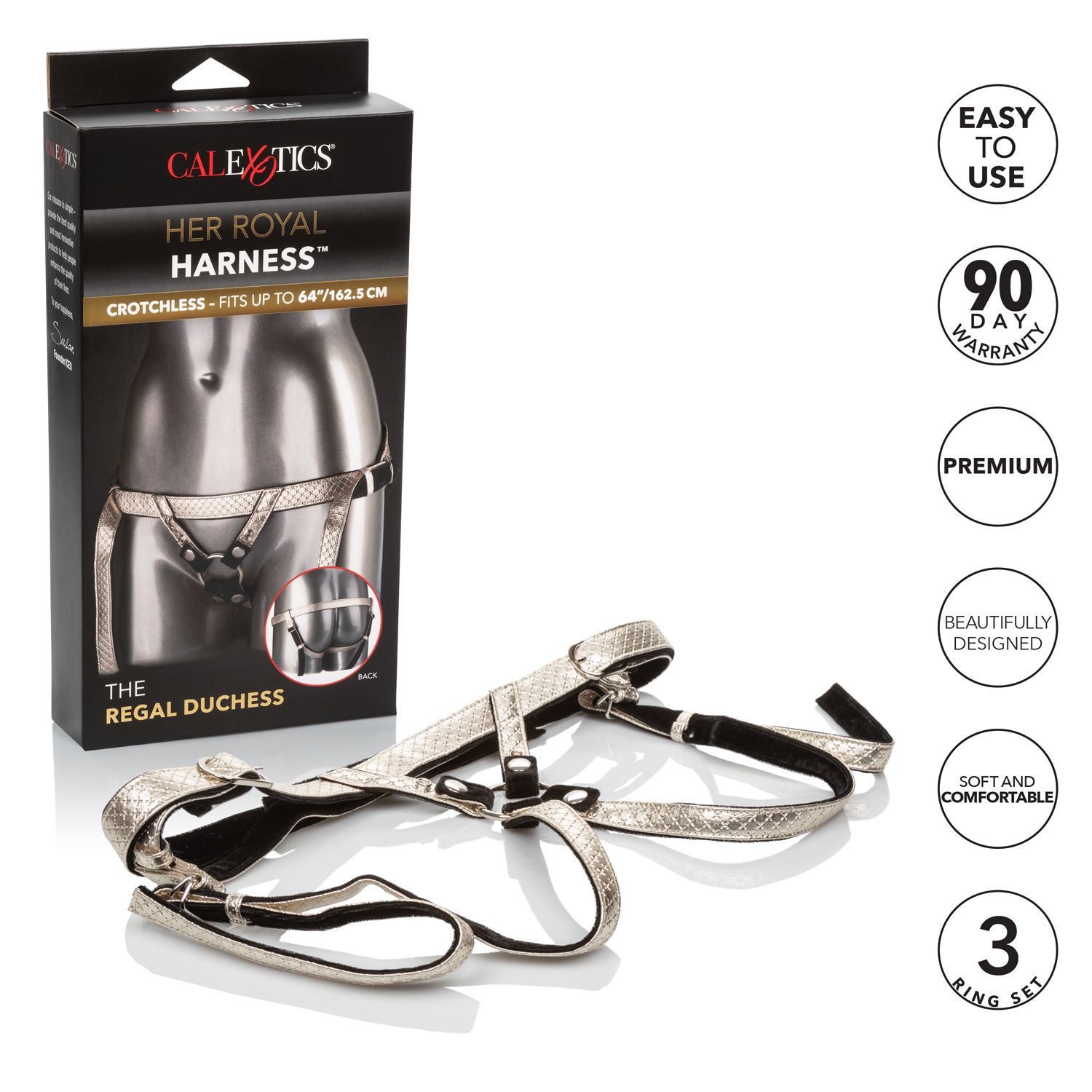 Her Royal Harness The Regal Duchess Harnesses - Tophatter Daily Deals